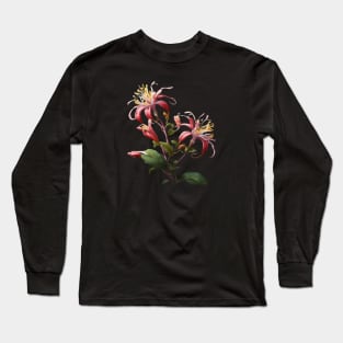 Honeysuckle Vine Artistic And Stylized Long Sleeve T-Shirt